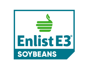 Enlist E3 soybeans logo